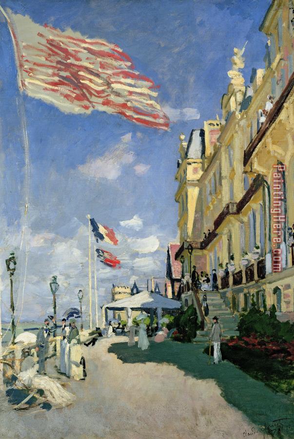 Claude Monet The Hotel des Roches Noires at Trouville